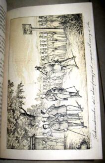 GOCZAŁKOWSKI- WSPOMNIENIA LAT UBIEGŁYCH wyd. 1862r. - 15 kolorowanych rycin - 14