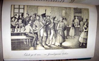 GOCZAŁKOWSKI- WSPOMNIENIA LAT UBIEGŁYCH wyd. 1862r. - 15 kolorowanych rycin - 7