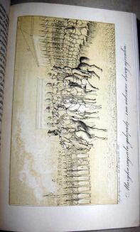 GOCZAŁKOWSKI- WSPOMNIENIA LAT UBIEGŁYCH wyd. 1862r. - 15 kolorowanych rycin - 8