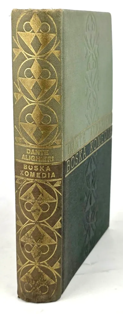 DANTE ALIGHIERI - BOSKA KOMEDIA wyd. 1947 piękna oprawa