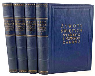 SKARGA - ŻYWOTY ŚWIĘTYCH t.1-4 komplet OPRAWA - 2