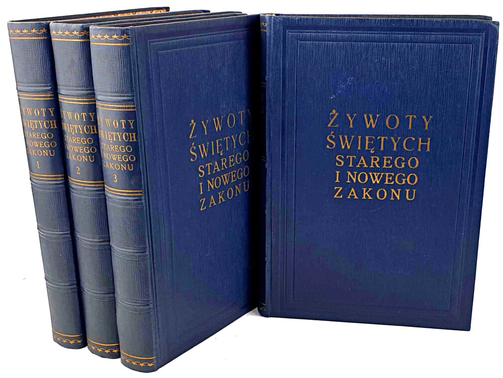 SKARGA - ŻYWOTY ŚWIĘTYCH t.1-4 komplet OPRAWA