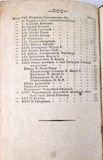 RZYMSKI – WYKŁAD OBRZĘDÓW KOŚCIELNYCH HISTORYCZNY I DUCHOWNY. 1828 - 8