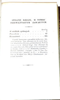 WIZERUNKI I ROZTRZĄSANIA NAUKOWE Wilno 1837 O wielkich epidemjach - 3