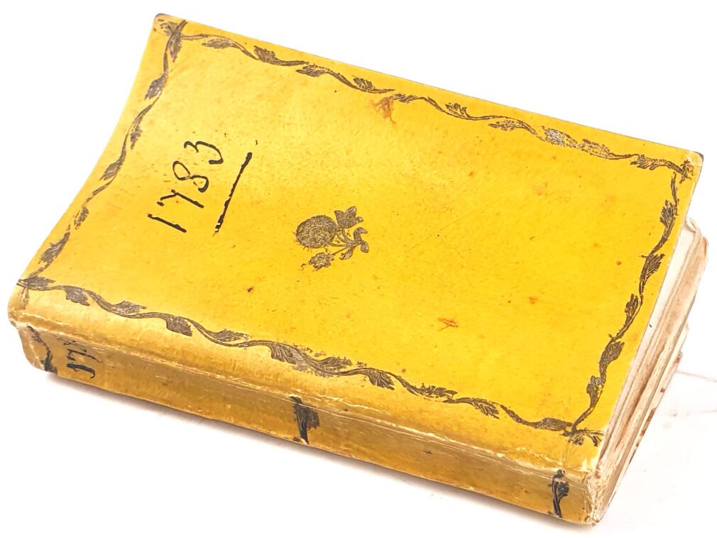 [DANIEL CHODOWIECKI] ALMANAC DE GOETTINGUE POUR L'ANNEE  wyd. 1783. Ryciny Daniela Chodowieckiego