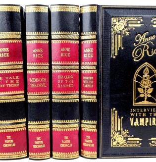 Anne Rice - The Vampire Chronicles 5-book Collection Set  In Exclusive Leather Binding, limited edition - 3
