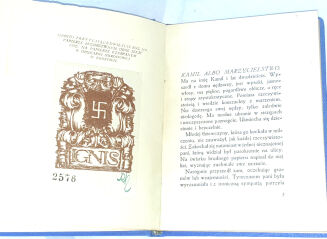 NAŁKOWSKA - CHARAKTERY wyd. 1922, z podpisem autorki - 2