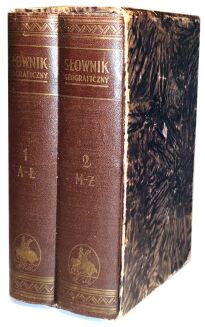 PODRĘCZNY SŁOWNIK GEOGRAFICZNY t.1-2 (komplet w 2 wol.) - 2