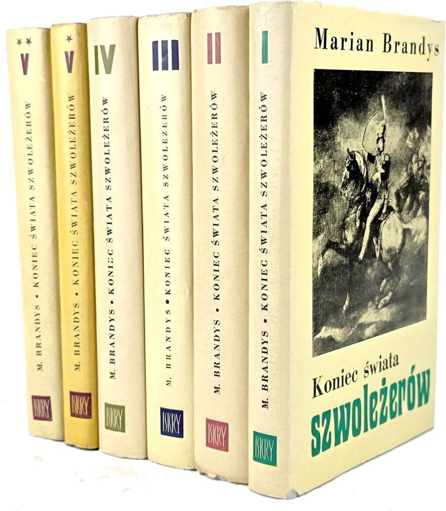 BRANDYS- KONIEC ŚWIATA SZWOLEŻERÓW 1-5 (komplet w 6 wol.)
