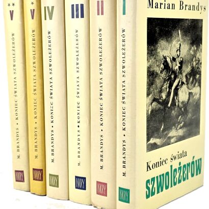 BRANDYS- KONIEC ŚWIATA SZWOLEŻERÓW 1-5 (komplet w 6 wol.)
