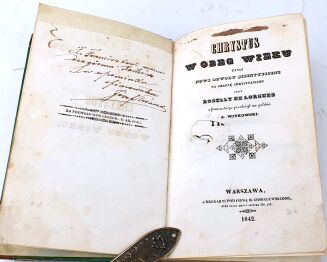 DE LORGUES- CHRYSTUS WOBEC WIEKU czyli NOWE DOWODY SCIENTYFICZNE NA OBRONĘ CHRYSTYANIZMU 1842 - 2