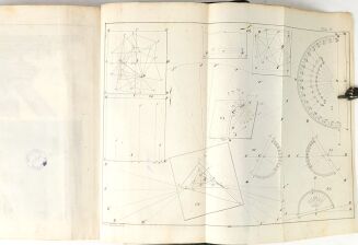 WRZEŚNIEWSKI - MIERNICTWO NIŻSZE 1841, 9 rozkładanych tablic - 7