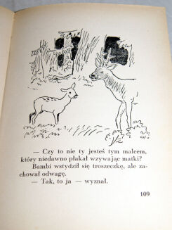 SALTEN - BAMBI wyd. 1 z 1937 ilustr. - 3