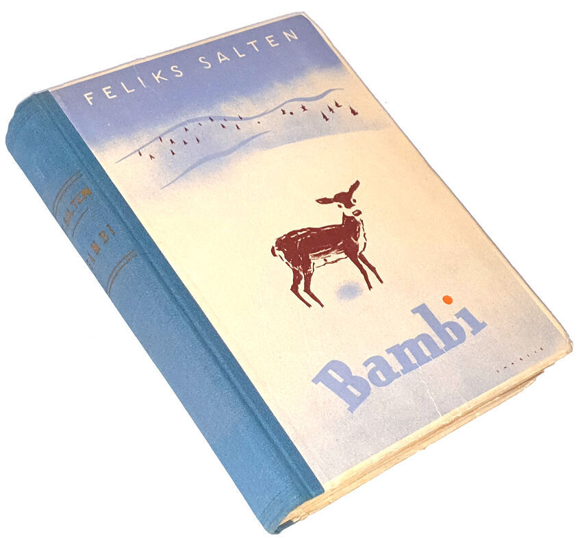 SALTEN - BAMBI wyd. 1 z 1937 ilustr.
