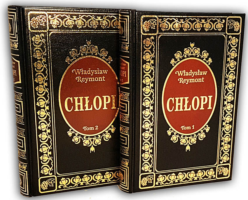 REYMONT- CHŁOPI komplet złota oprawa