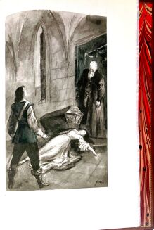 SŁOWACKI - DRAMATY ilustr. Szancer 1952r., luksusowa skóra - 6