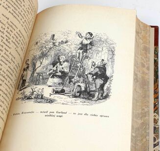 DICKENS - DZIEŁA [kolekcja w półskórzanej oprawie, komplet w 21 wol.] - 9