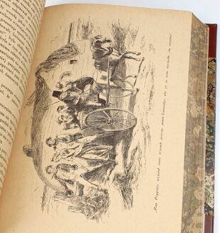 DICKENS - DZIEŁA [kolekcja w półskórzanej oprawie, komplet w 21 wol.] - 14