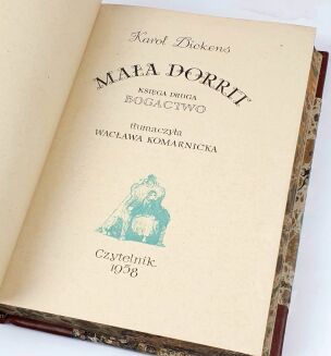 DICKENS - DZIEŁA [kolekcja w półskórzanej oprawie, komplet w 21 wol.] - 18