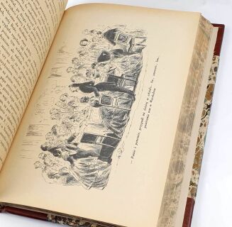 DICKENS - DZIEŁA [kolekcja w półskórzanej oprawie, komplet w 21 wol.] - 19