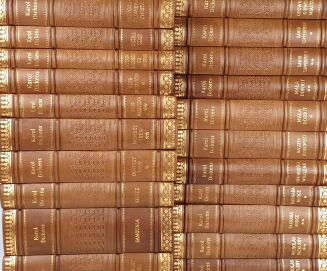 DICKENS - DZIEŁA [kolekcja w półskórzanej oprawie, komplet w 21 wol.] - 2