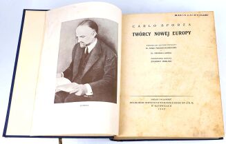 SFORZA- TWÓRCY NOWEJ EUROPY wyd. 1932r. - 4
