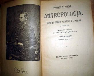 TYLOR- ANTROPOLOGIA  wyd. 1923r. ILUSTRACJE - 2