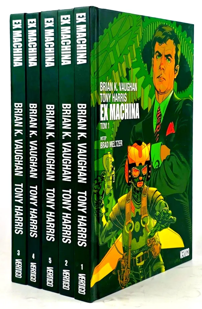 VAUGHAN, HARRIS, FEISTER, LEON - EX MACHINA. TOMY 1-5.