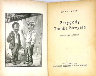 TWAIN- PRZYGODY TOMKA SAWYERA / THE ADVENTURES OF TOM SAWYER, published 1936 - 4