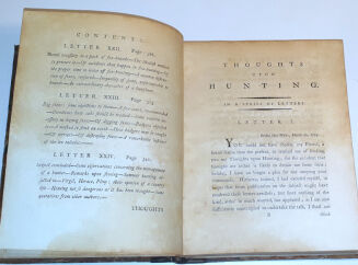 BECKFORD- THOUGHTS UPON HUNTING wyd. 1782 - 9