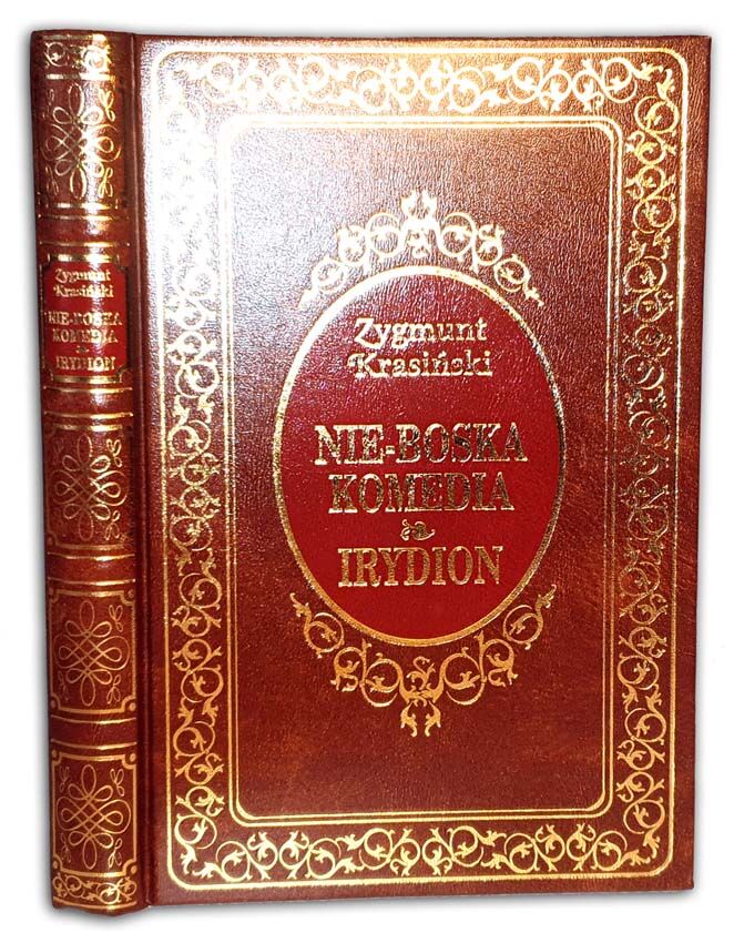 KRASIŃSKI- NIE-BOSKA KOMEDIA IRYDION złota oprawa