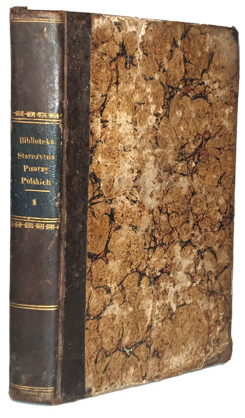 WÓJCICKI - BIBLIOTEKA STAROŻYTNA  PISARZY POLSKICH t.1 1854.