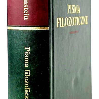 EINSTEIN ALBERT - PISMA FILOZOFICZNE Arcydzieła Wielkich Myślicieli