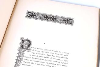GAWALEWICZ; STACHIEWICZ- KRÓLOWA NIEBIOS Legendy o Matce Boskiej 1895 OPRAWA - 8