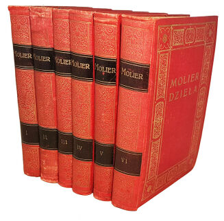 MOLIER - DZIEŁA T.1-6 (komplet) - 2