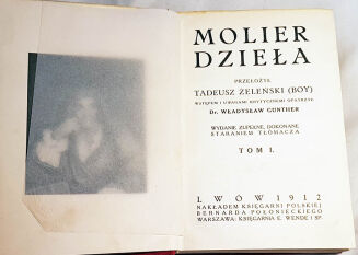 MOLIER - DZIEŁA T.1-6 (komplet) - 5