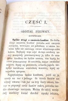 ĆWIERCZAKIEWICZ-JEDYNE PRAKTYCZNE PRZEPISY WSZELKICH ZAPASÓW SPIŻARNIANYCH ORAZ PIECZENIE CIAST 1861 - 5