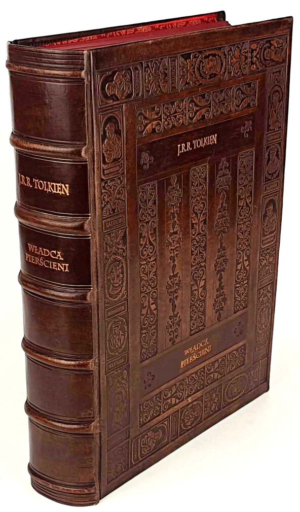 TOLKIEN- WŁADCA PIERŚCIENI [Atlantis] ekskluzywna oprawa skórzana
