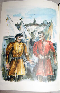 SIENKIEWICZ- POTOP skóra ilustracje Beata Sajewska - 8