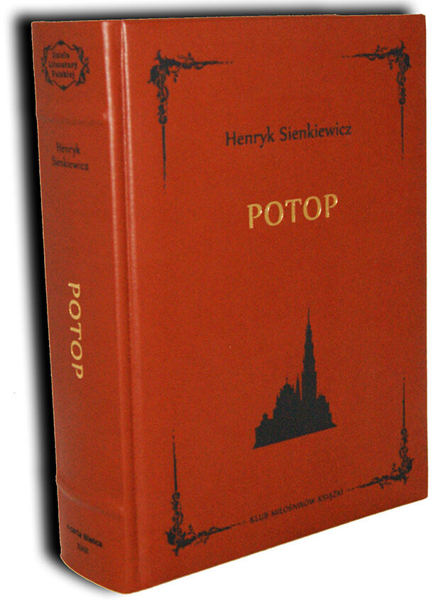 SIENKIEWICZ- POTOP skóra ilustracje Beata Sajewska