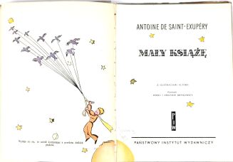 ANTOINE DE SAINT-EXUPERY - MAŁY KSIĄŻĘ wyd. 1961r. - 4
