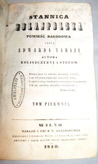 GRABOWSKI- STANNICA HULAJPOLSKA t.1-5 Wilno 1840-1 - 3