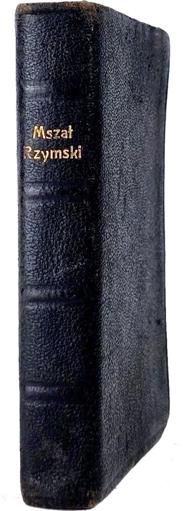 ŻYCHLIŃSKI - MSZAŁ RZYMSKI wyd. 1931r. skóra