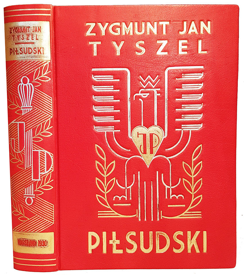 TYSZEL- PIŁSUDSKI wyd. 1939 oprawa skóra