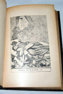 SHAKESPEARE [SZEKSPIR] - DZIEŁA DRAMATYCZNE Tom I-XII ryciny - 9