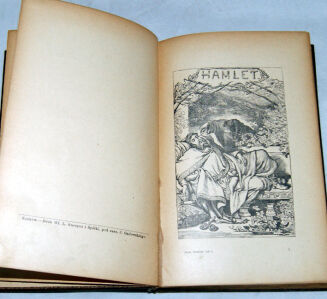 SHAKESPEARE [SZEKSPIR] - DZIEŁA DRAMATYCZNE Tom I-XII ryciny - 11