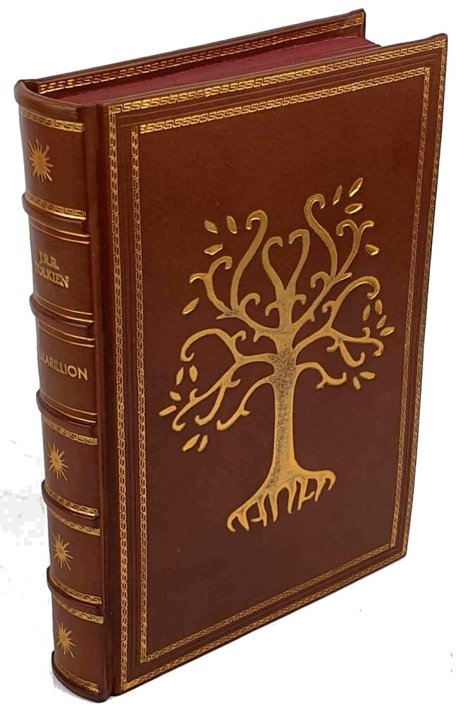 TOLKIEN- SILMARILLION wyd.I z 1985 skóra