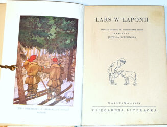 KORSOWSKA- LARS W LAPONII wyd. 1939 - 2
