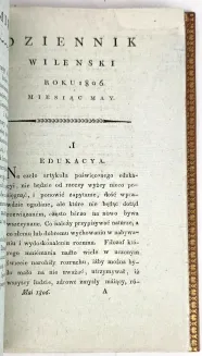 TREMBECKI - SOFIJÓWKA 1806, pierwodruk - 11