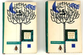 POE - OPOWIADANIA  I - II wyd. 1956, obwoluty, stan - 3